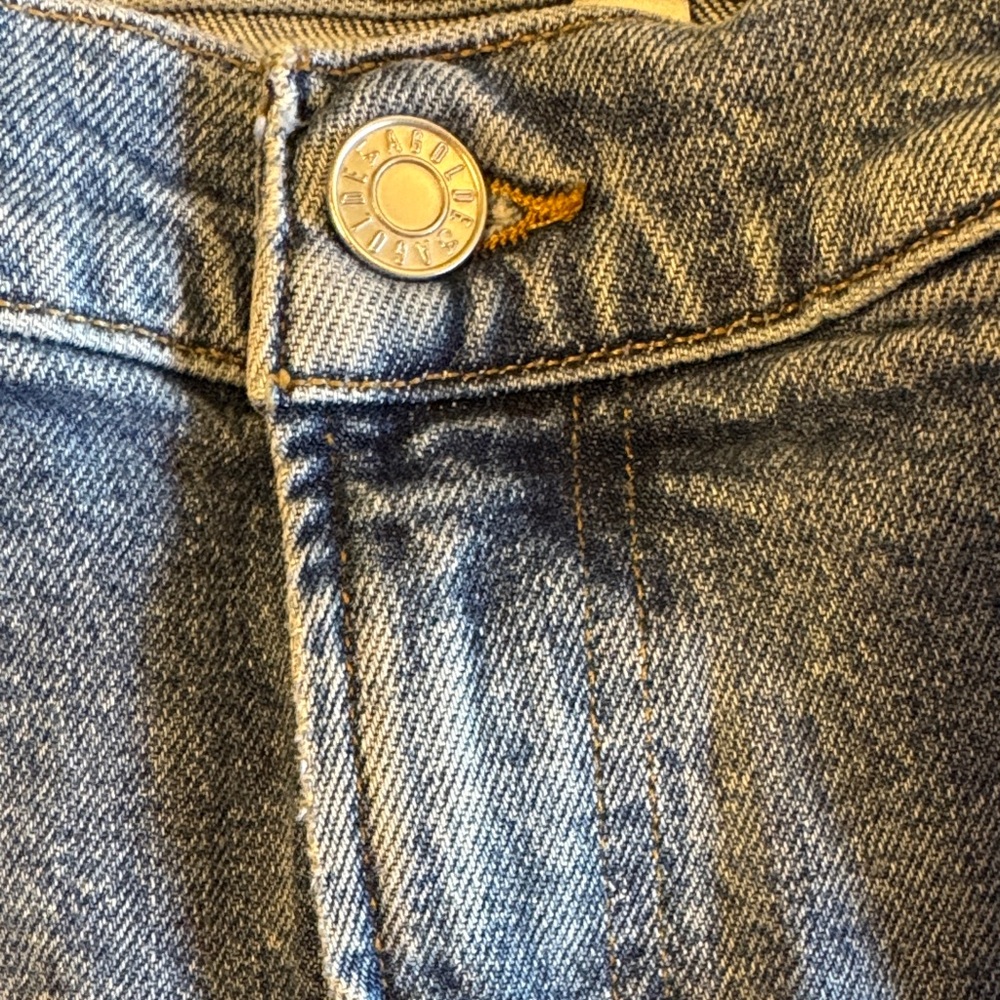 Agolde Relaxed Fit Blue Jeans - Picture 3 of 3